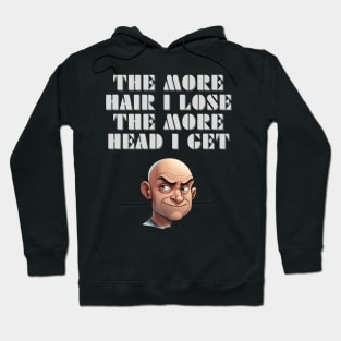 Hairloss humour gift Hoodie